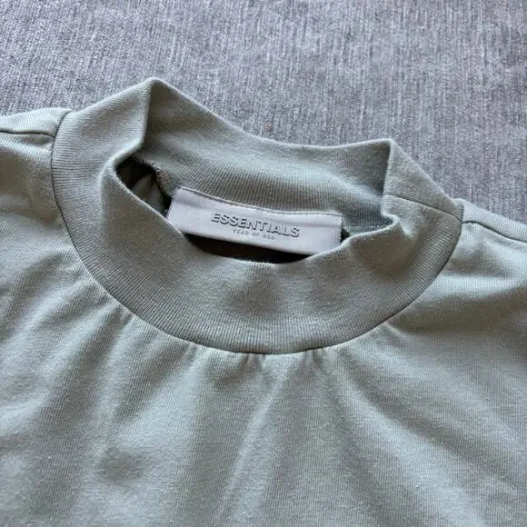 Essentials Fear of God Green Top - Picture 3 of 7